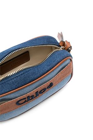 borsa in cotone blu CHLOE' KIDS | C20276Z10